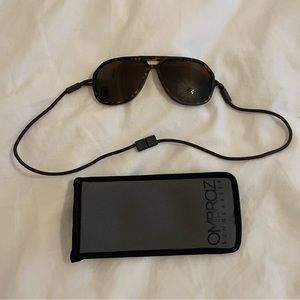 Ombraz Classics, polarized brown lens, tortoise frame